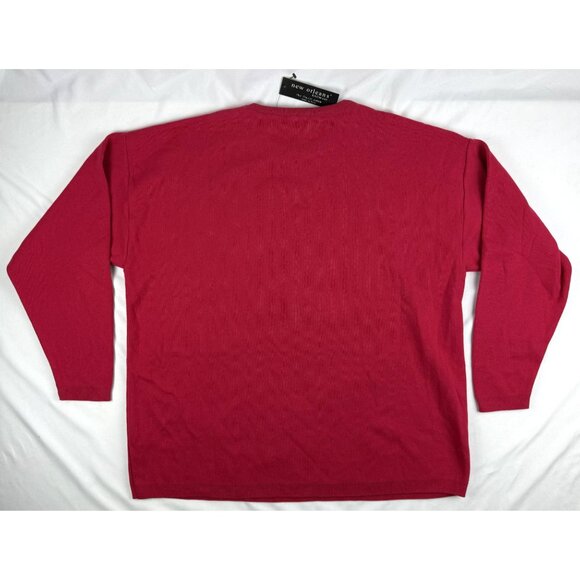 NWT New Orleans Knitwear Women's Long Sleeve Sweater Size M - Picture 2 of 8